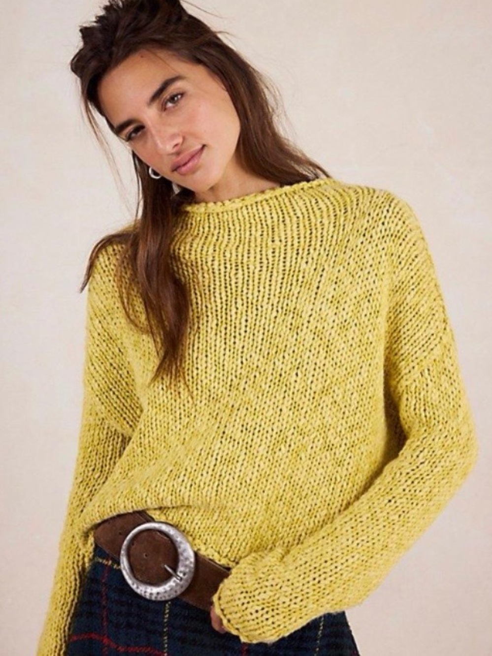 Free People Opal Rollneck Knit Sweater Size XS